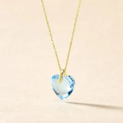 Histoire d'Or Collier Ludmille Or Jaune Topaze