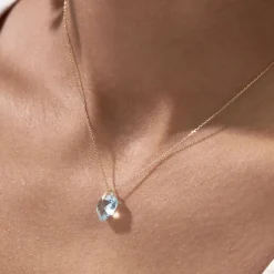 Histoire d'Or Collier Ludmille Or Jaune Topaze