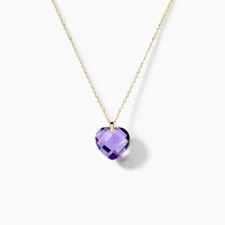 Collier Ludmille Or Jaune Amethyste-Histoire d'Or Sale