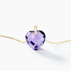 Collier Ludmille Or Jaune Amethyste-Histoire d'Or Sale