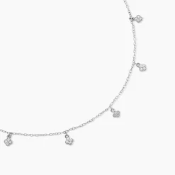 Histoire d'Or Collier Lysandra Argent Blanc Oxyde De Zirconium