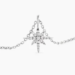 Histoire d'Or Collier Lysianne Argent Blanc Oxyde De Zirconium