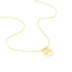 Histoire d'Or Collier Mae Ourson Or Jaune