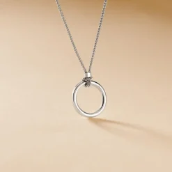 Histoire d'Or Collier Magda Argent Blanc