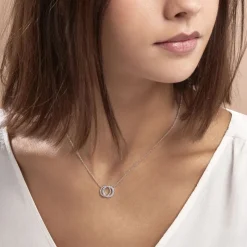 Histoire d'Or Collier Magou Argent Blanc Oxyde De Zirconium