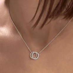 Histoire d'Or Collier Magou Argent Blanc Oxyde De Zirconium