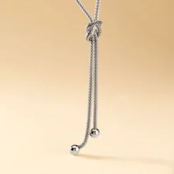 Histoire d'Or Collier Mahaca Acier Blanc