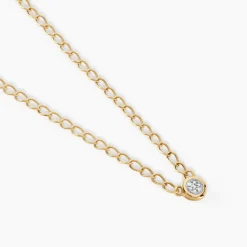 Histoire d'Or Collier Mahe Or Jaune Diamant