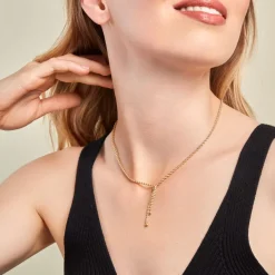 Histoire d'Or Collier Maille Cordell Or Jaune