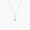 Histoire d'Or Collier Marceau Argent Blanc