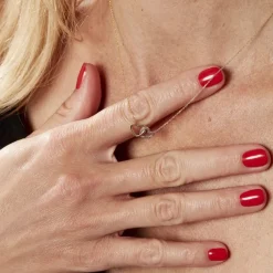 Histoire d'Or Collier Marciane Or Jaune Diamant