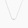 Histoire d'Or Collier Mariko Argent Blanc Oxyde De Zirconium
