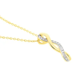 Histoire d'Or Collier Marina Ea Or Jaune Diamant