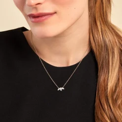 Histoire d'Or Collier Marquise Or Jaune Oxyde De Zirconium