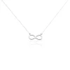 Histoire d'Or Collier Maryeme Infini Selectra Or Blanc