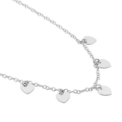 Histoire d'Or Collier Maryline Argent Blanc