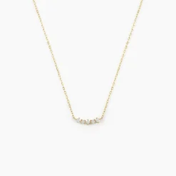 Histoire d'Or Collier Matleena Or Jaune Diamant Synthétique