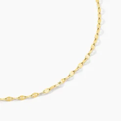Histoire d'Or Collier Mauricette Acier Jaune