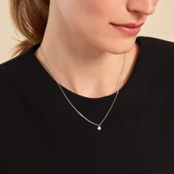 Histoire d'Or Collier Mayane Argent Blanc