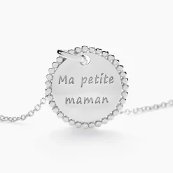 Histoire d'Or Collier Mayi Argent Blanc