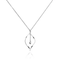 Histoire d'Or Collier Melaine Argent Blanc