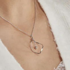 Histoire d'Or Collier Melaine Argent Blanc