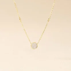 Histoire d'Or Collier Melisane Or Jaune Diamant