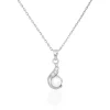 Histoire d'Or Collier Mellie Argent Blanc Perle De Culture Et Oxyde De Zirconium