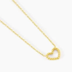 Histoire d'Or Collier Menel Argent Doré