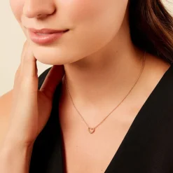 Histoire d'Or Collier Menel Argent Doré