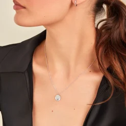 Histoire d'Or Collier Meralie Argent Blanc