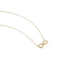 Histoire d'Or Collier Merane Plaqué Or Jaune Oxyde De Zirconium