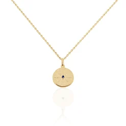 Histoire d'Or Collier Milia Plaqué Or Jaune Verre