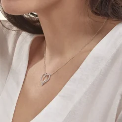 Histoire d'Or Collier Miliza Argent Blanc Oxyde De Zirconium