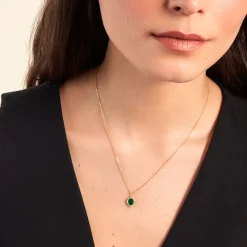 Collier Mirage Or Jaune Malachite-Histoire d'Or Outlet