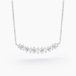 Histoire d'Or Collier Monique Argent Blanc Oxyde De Zirconium