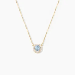 Histoire d'Or Collier Munira Or Jaune Topaze Oxyde De Zirconium