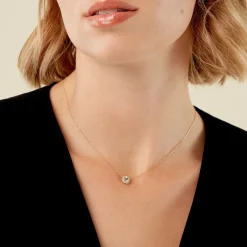 Histoire d'Or Collier Munira Or Jaune Topaze Oxyde De Zirconium