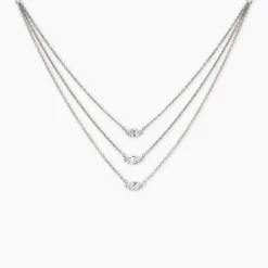 Histoire d'Or Collier Navette De Zirconium