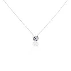 Collier Nelig Argent Oxyde De Zirconium-Histoire d'Or