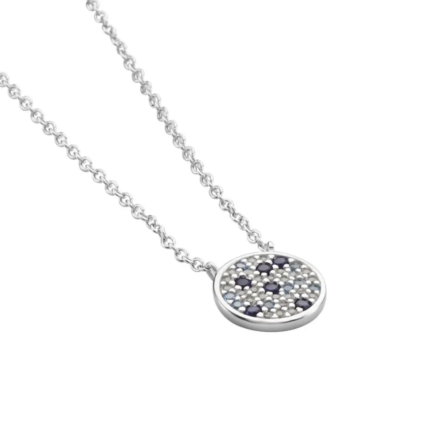 Collier Nelig Argent Oxyde De Zirconium-Histoire d'Or
