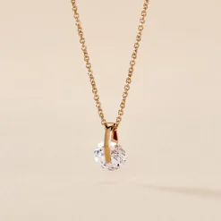 Histoire d'Or Collier Nelina Plaqué Or Jaune Oxyde De Zirconium