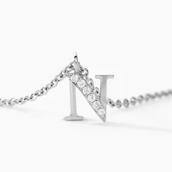 Histoire d'Or Collier Neruda Argent Blanc Oxyde De Zirconium