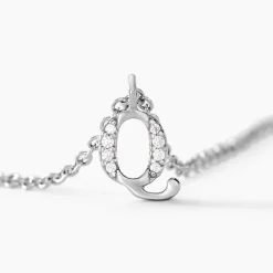 Histoire d'Or Collier Neruda Argent Blanc Oxyde De Zirconium