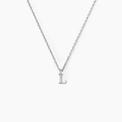 Histoire d'Or Collier Neruda Argent Blanc Oxyde De Zirconium