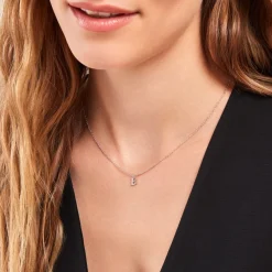 Histoire d'Or Collier Neruda Argent Blanc Oxyde De Zirconium