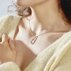 Histoire d'Or Collier Netta Argent Blanc Oxyde De Zirconium