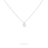Histoire d'Or Collier Nid D'amour Or Blanc Diamant