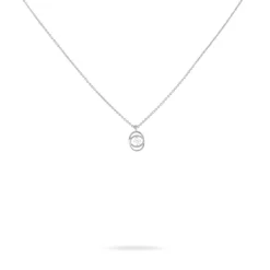Histoire d'Or Collier Nid D'amour Or Blanc Diamant