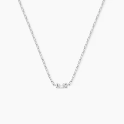 Histoire d'Or Collier Nigelle Argent Blanc Oxyde De Zirconium